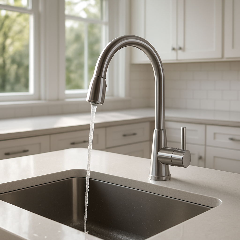 Residential water testing background